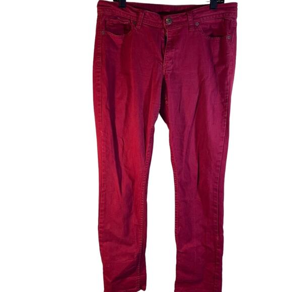 Jordache Red Jeans Size 12 - Picture 1 of 10